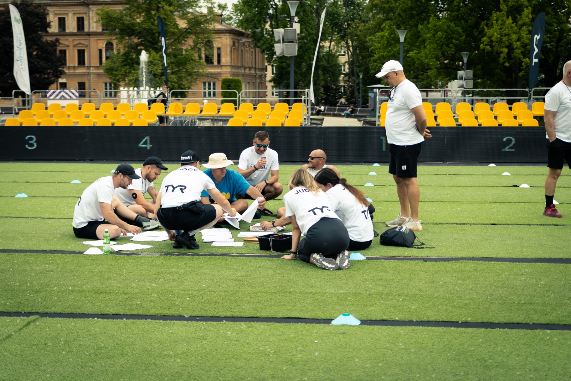 Sędziowie LOGinLAB Lublin 2026 podczas pracy